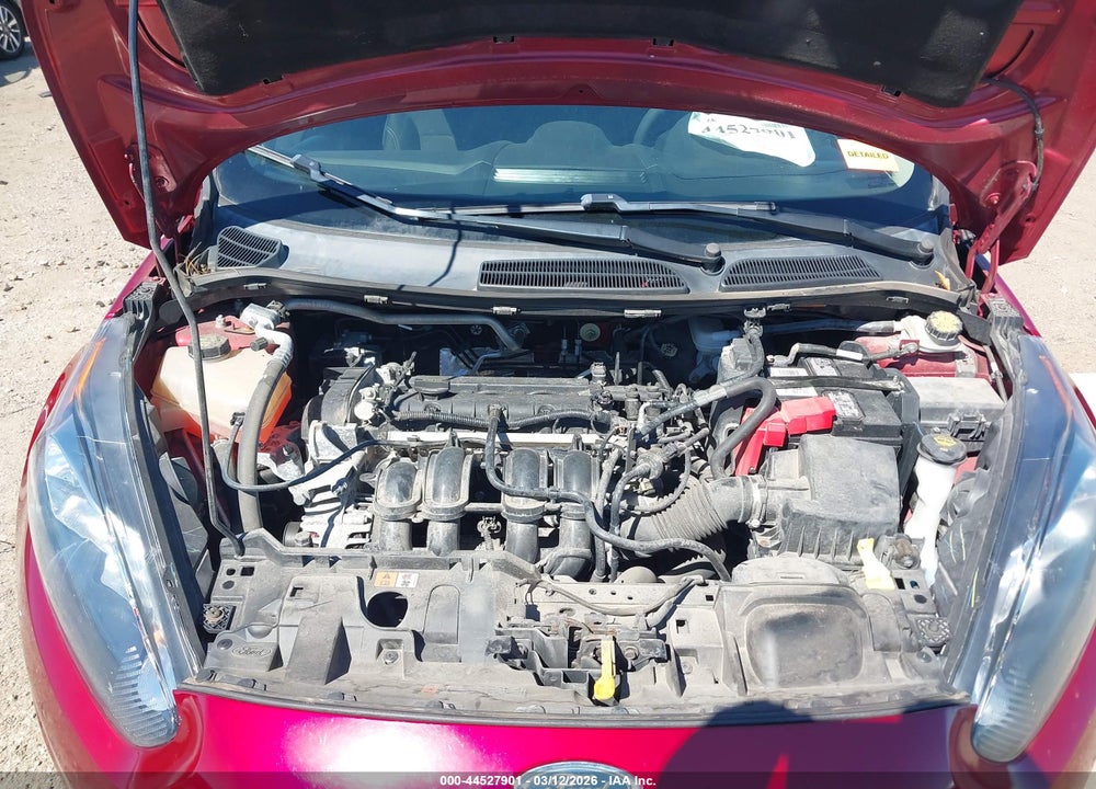 2017 FORD FIESTA SE VIN: 3FADP4BJ4HM134986