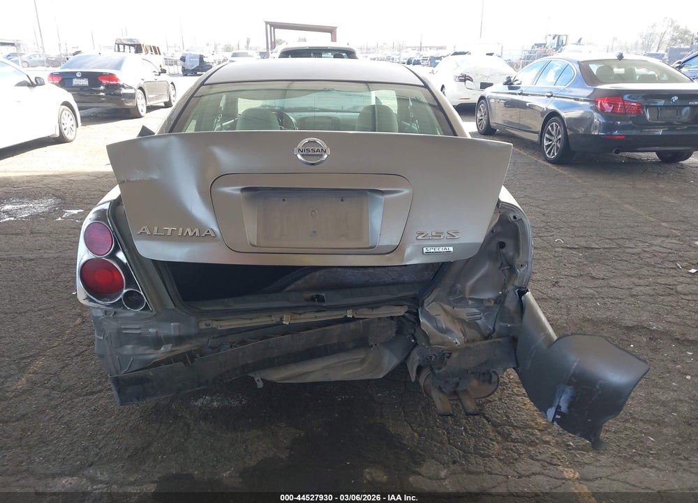 2006 NISSAN ALTIMA 2.5 S VIN: 1N4AL11D26N366742