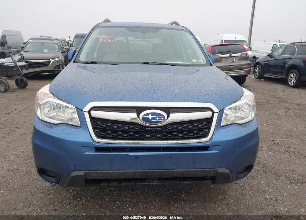 2015 SUBARU FORESTER 2.5I PREMIUM VIN: JF2SJADC6FH823690
