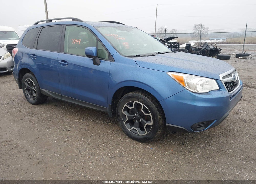 2015 SUBARU FORESTER 2.5I PREMIUM VIN: JF2SJADC6FH823690