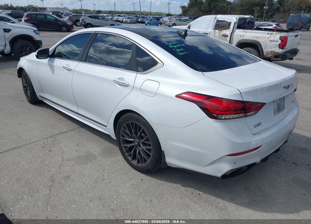 2019 GENESIS G80 3.8 VIN: KMHGN4JE7KU291928