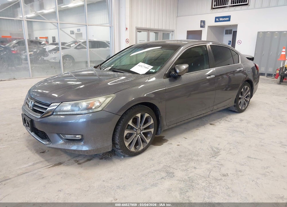 2013 HONDA ACCORD SPORT VIN: 1HGCR2F50DA202405