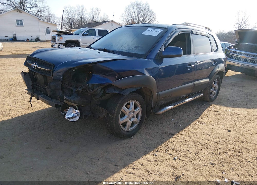 2005 HYUNDAI TUCSON GLS/LX VIN: KM8JN72D65U228479