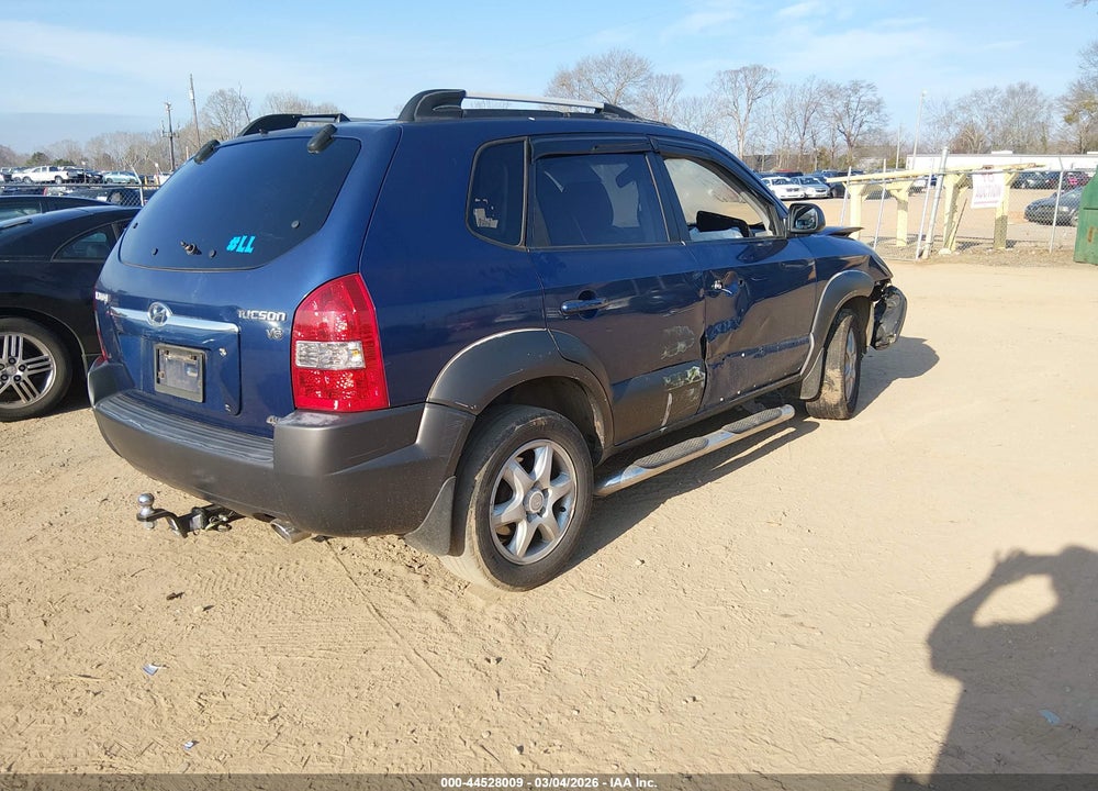 2005 HYUNDAI TUCSON GLS/LX VIN: KM8JN72D65U228479