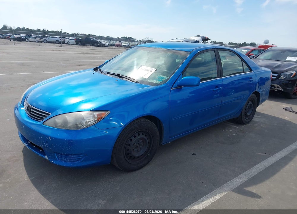 2006 TOYOTA CAMRY LE VIN: 4T1BE32K36U700005