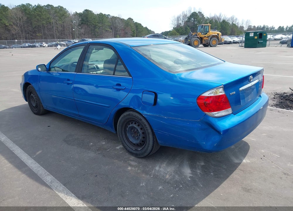 2006 TOYOTA CAMRY LE VIN: 4T1BE32K36U700005