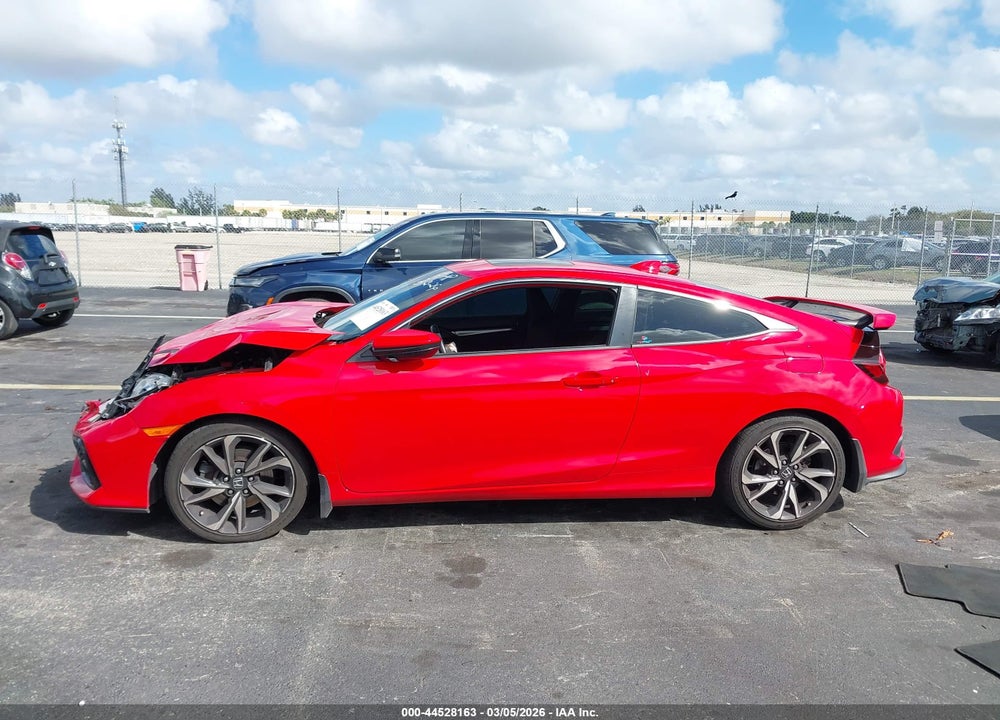 2018 HONDA CIVIC SI VIN: 2HGFC3A58JH754761