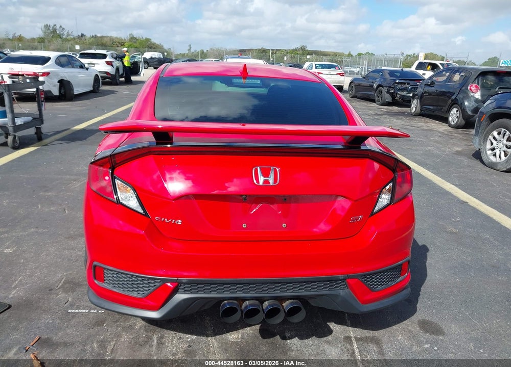 2018 HONDA CIVIC SI VIN: 2HGFC3A58JH754761