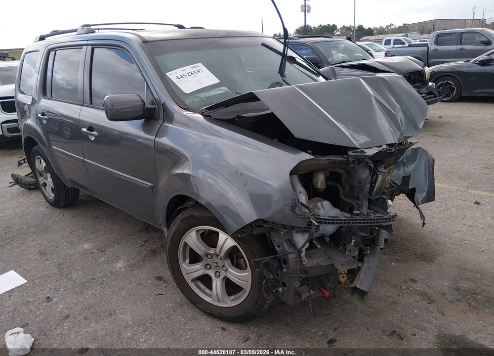 2012 HONDA PILOT EX-L VIN: 5FNYF4H55CB048253