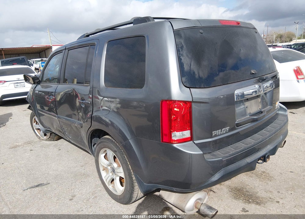 2012 HONDA PILOT EX-L VIN: 5FNYF4H55CB048253