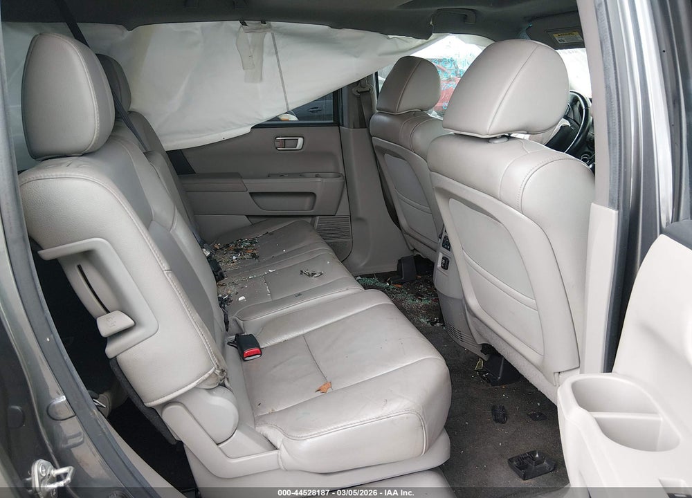 2012 HONDA PILOT EX-L VIN: 5FNYF4H55CB048253