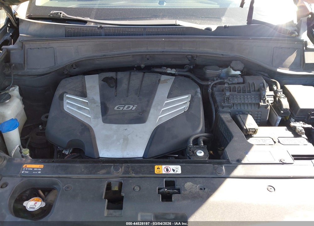2014 HYUNDAI SANTA FE GLS VIN: KM8SN4HF8EU045614
