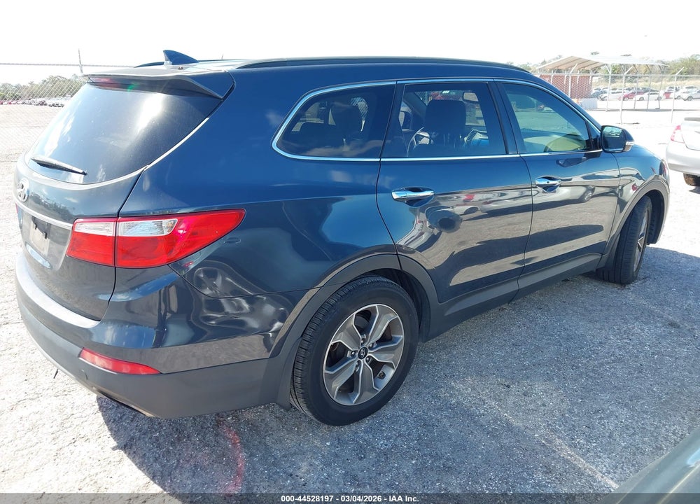 2014 HYUNDAI SANTA FE GLS VIN: KM8SN4HF8EU045614