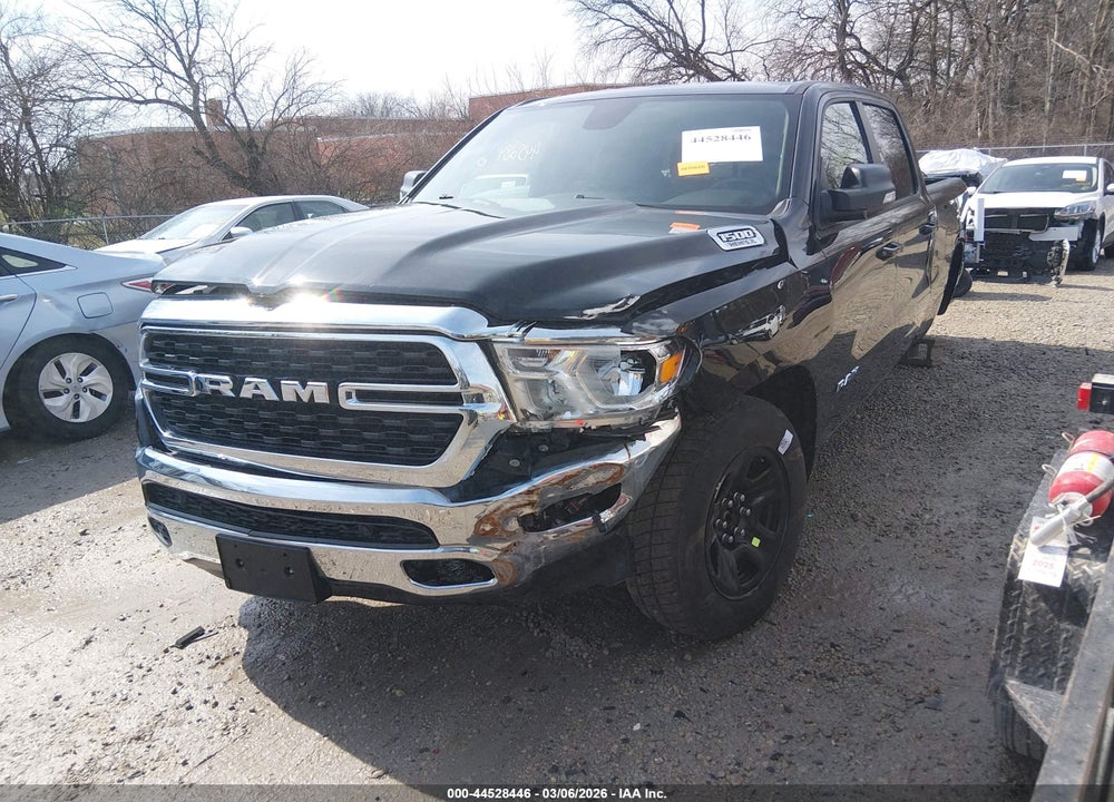 2022 RAM 1500 BIG HORN  4X4 6'4 BOX VIN: 1C6SRFMT6NN128525