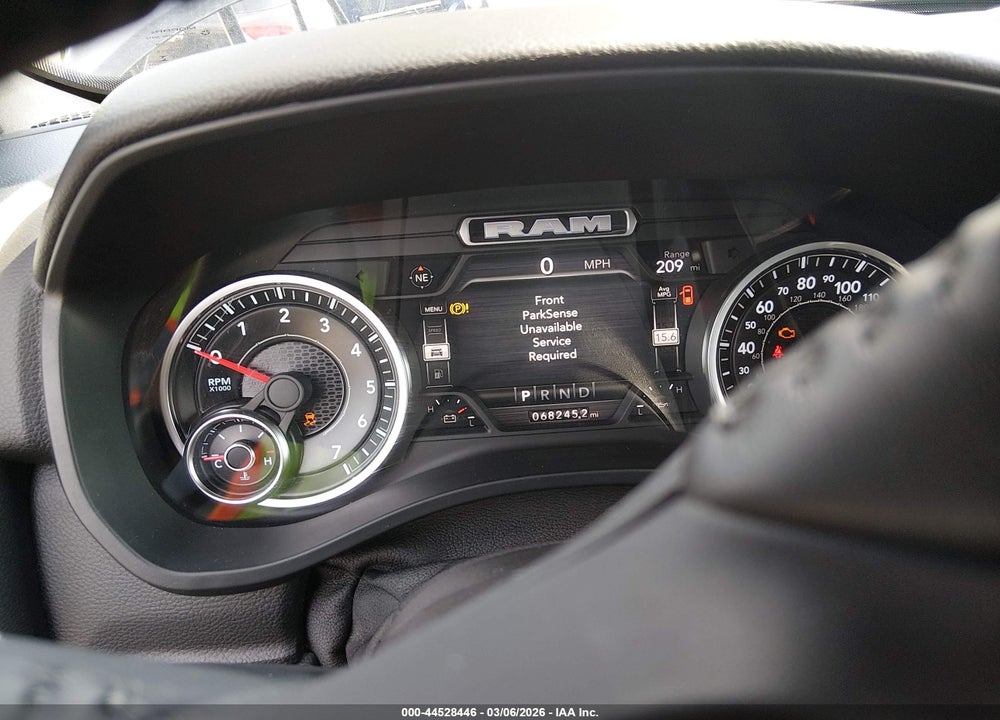 2022 RAM 1500 BIG HORN  4X4 6'4 BOX VIN: 1C6SRFMT6NN128525