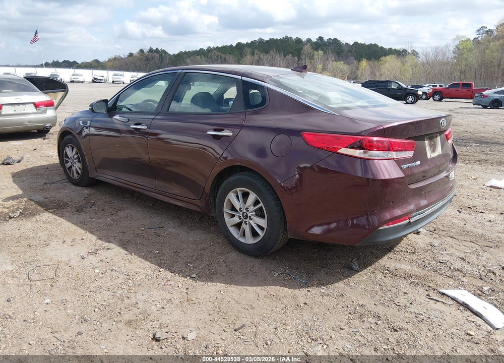 2016 KIA OPTIMA LX VIN: 5XXGT4L36GG072445
