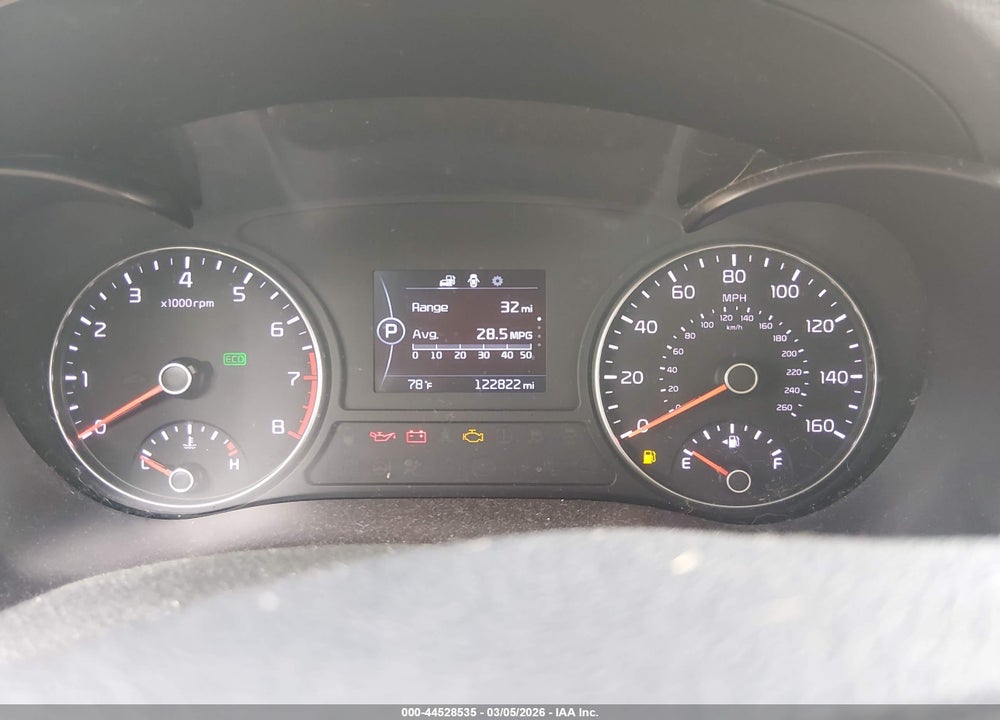 2016 KIA OPTIMA LX VIN: 5XXGT4L36GG072445