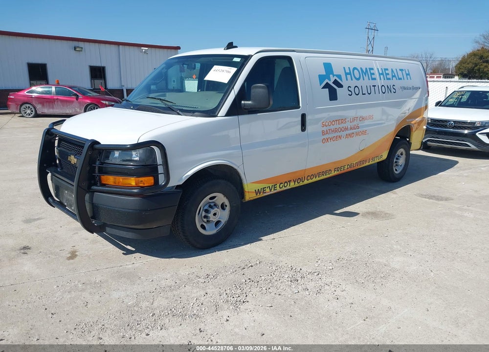 2021 CHEVROLET EXPRESS CARGO RWD 2500 EXTENDED WHEELBASE WT VIN: 1GCWGBF79M1311304