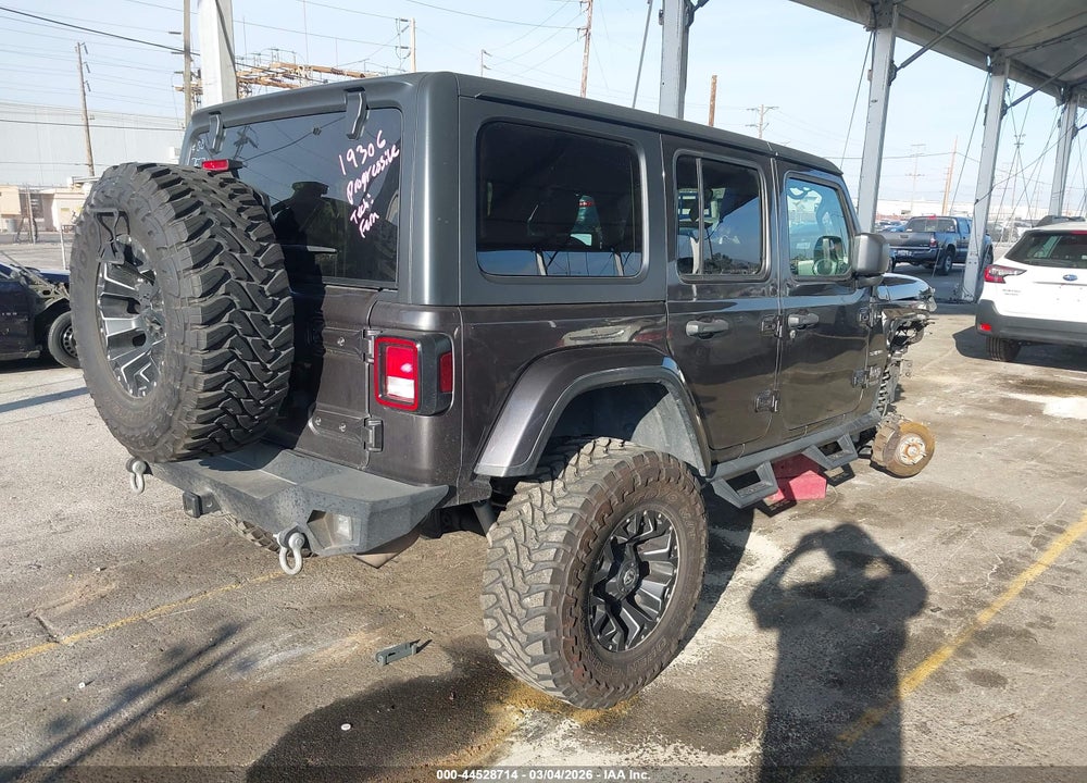 2019 JEEP WRANGLER UNLIMITED SAHARA 4X4 VIN: 1C4HJXEN3KW514874