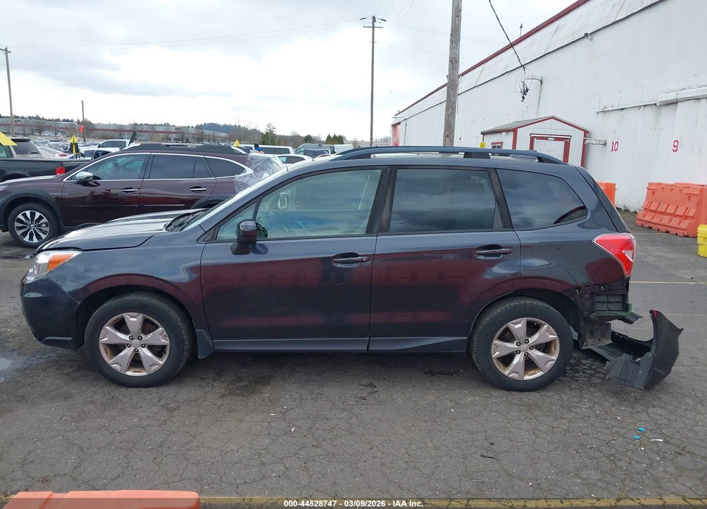 2016 SUBARU FORESTER 2.5I PREMIUM VIN: JF2SJADC2GH550197