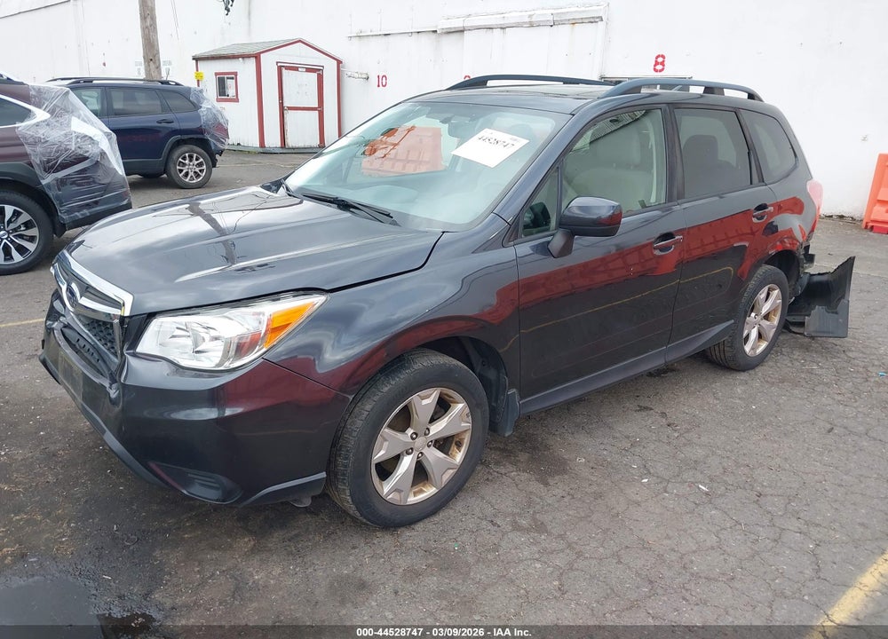 2016 SUBARU FORESTER 2.5I PREMIUM VIN: JF2SJADC2GH550197