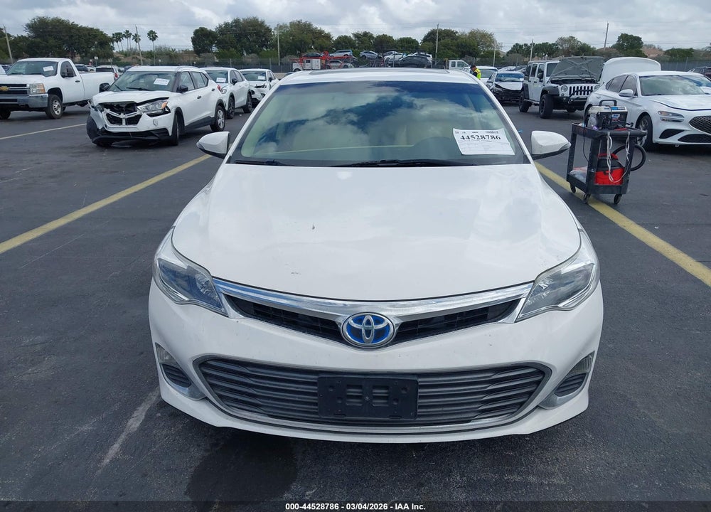 2015 TOYOTA AVALON HYBRID XLE PREMIUM VIN: 4T1BD1EBXFU039091