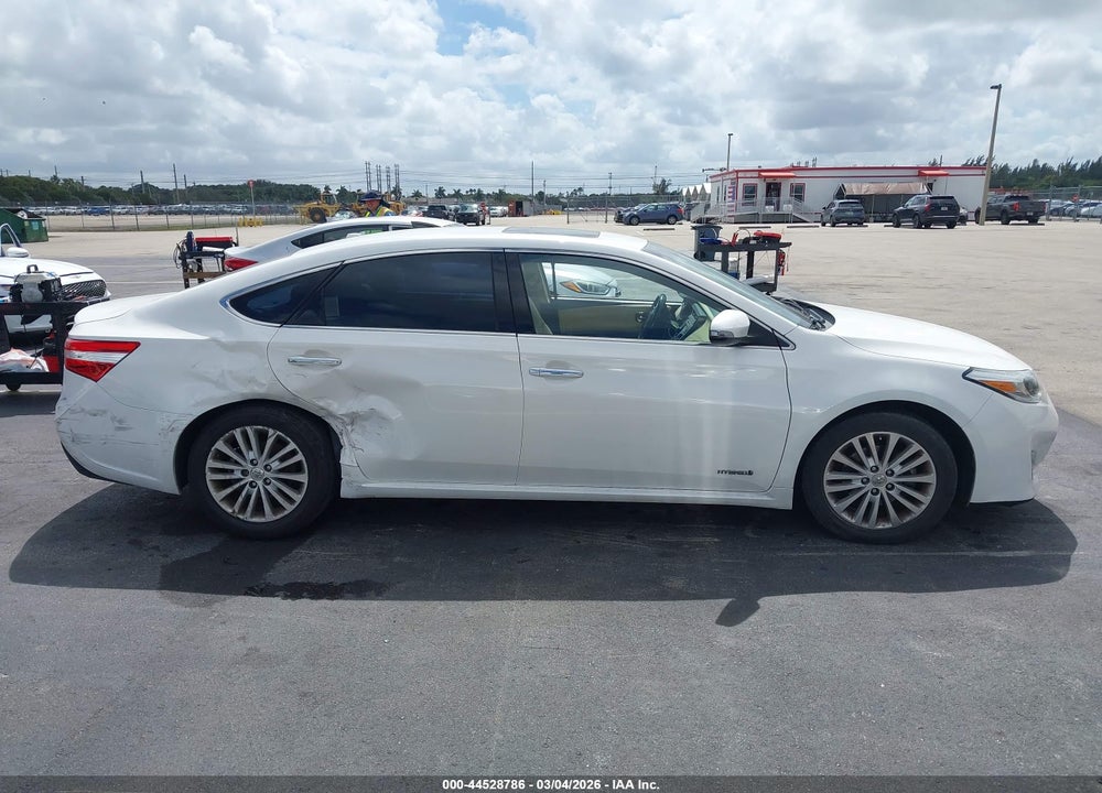 2015 TOYOTA AVALON HYBRID XLE PREMIUM VIN: 4T1BD1EBXFU039091