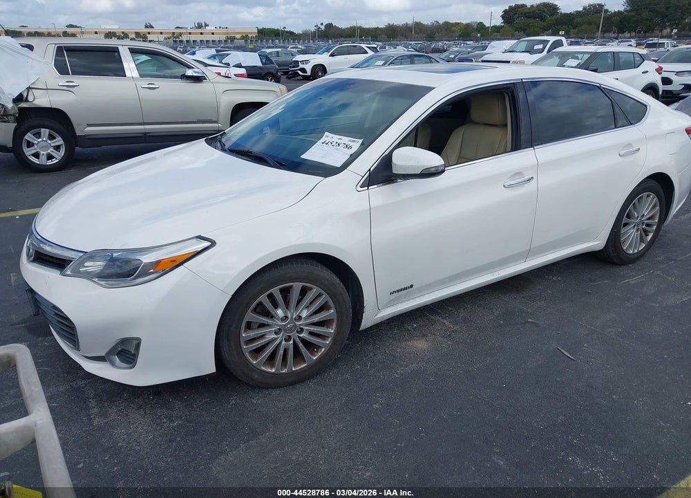 2015 TOYOTA AVALON HYBRID XLE PREMIUM VIN: 4T1BD1EBXFU039091