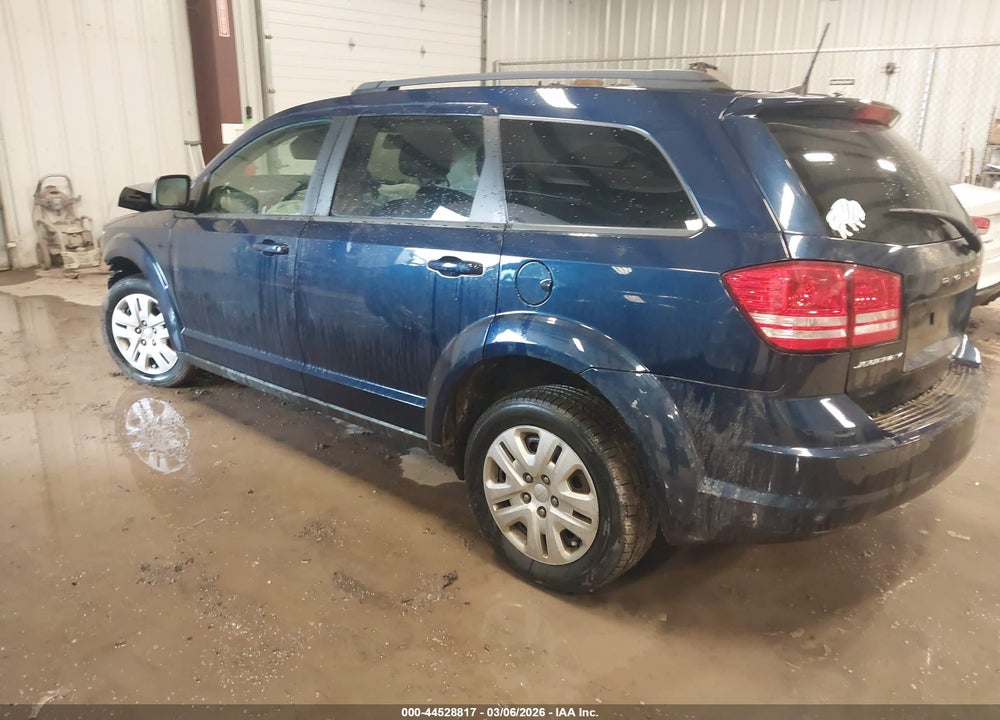 2018 DODGE JOURNEY SE VIN: 3C4PDCAB3JT498929