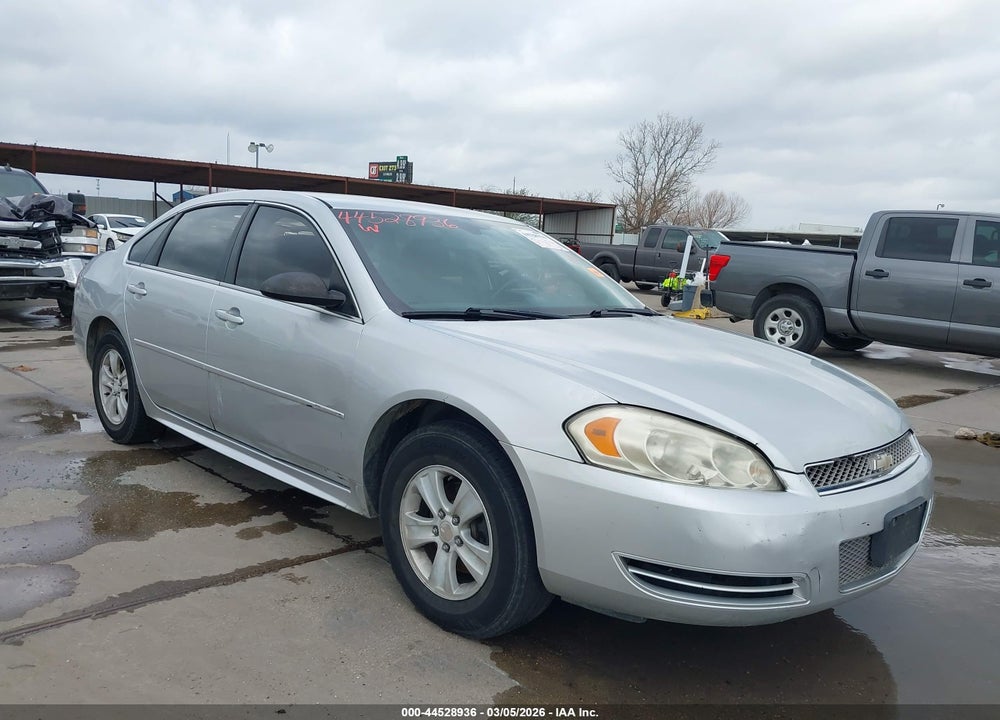 2013 CHEVROLET IMPALA LS VIN: 2G1WF5E32D1105263
