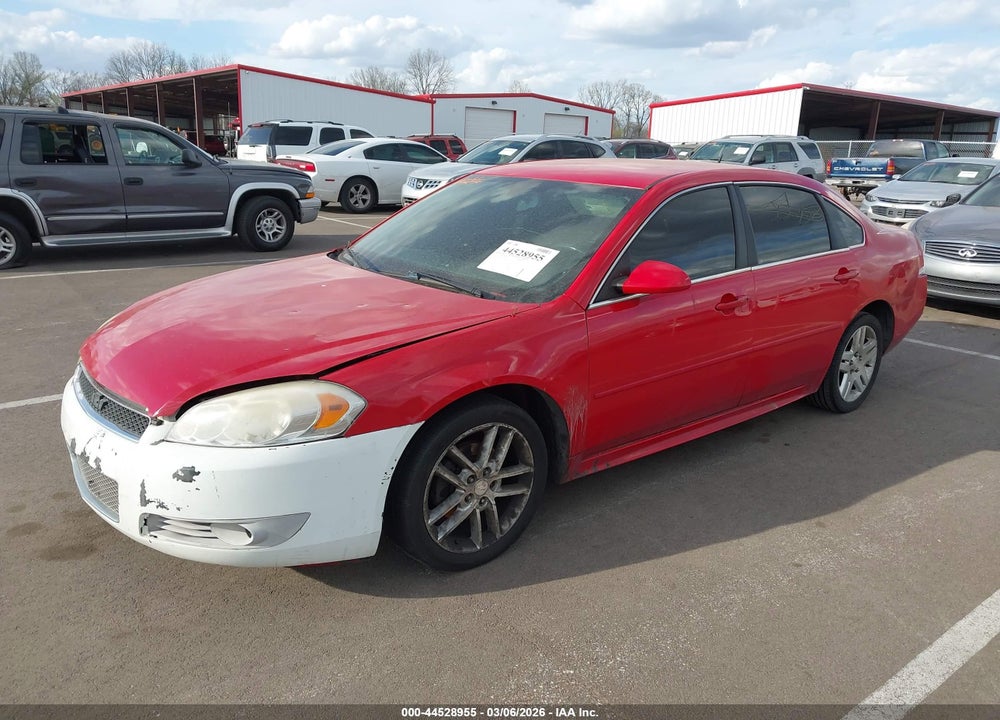 2013 CHEVROLET IMPALA LT VIN: 2G1WG5E3XD1150237