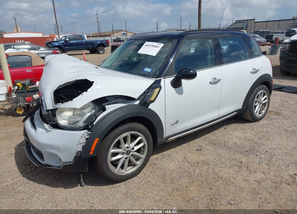 2015 MINI COUNTRYMAN COOPER S VIN: WMWZC5C53FWP46643