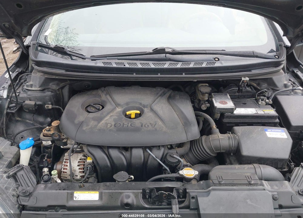 2012 HYUNDAI ELANTRA LIMITED (ULSAN PLANT) VIN: KMHDH4AE1CU205279