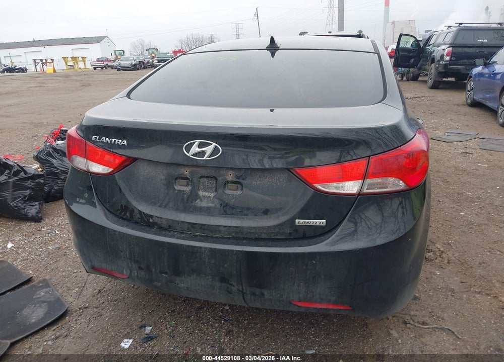 2012 HYUNDAI ELANTRA LIMITED (ULSAN PLANT) VIN: KMHDH4AE1CU205279