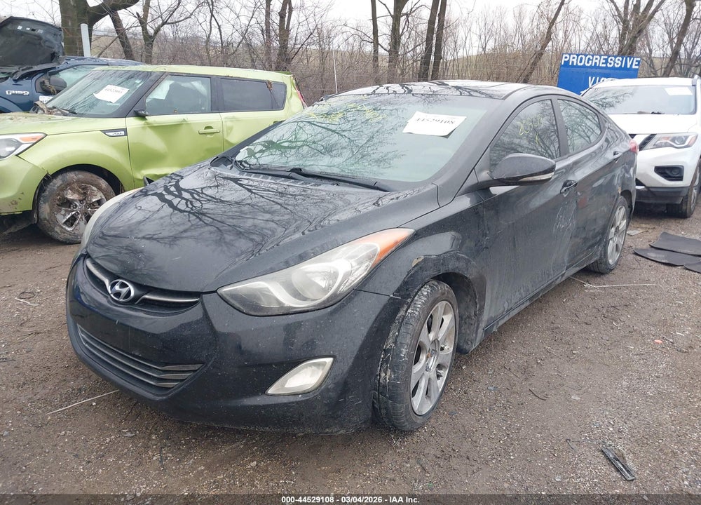 2012 HYUNDAI ELANTRA LIMITED (ULSAN PLANT) VIN: KMHDH4AE1CU205279