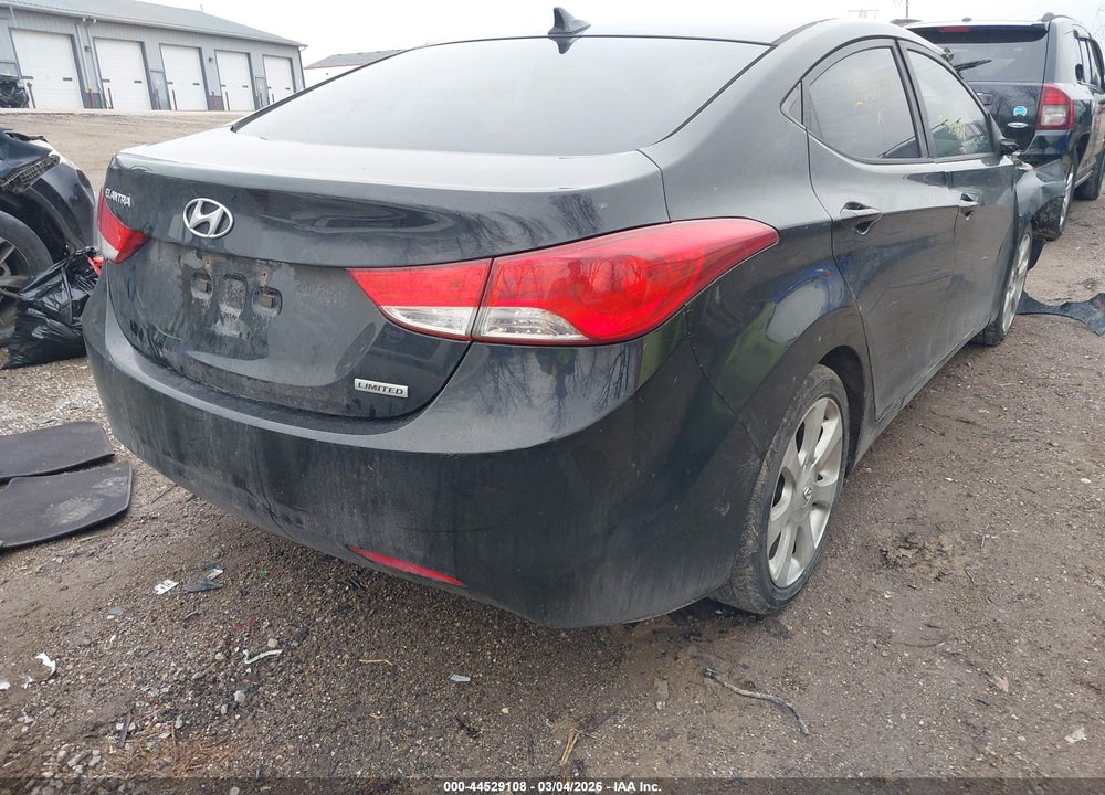 2012 HYUNDAI ELANTRA LIMITED (ULSAN PLANT) VIN: KMHDH4AE1CU205279