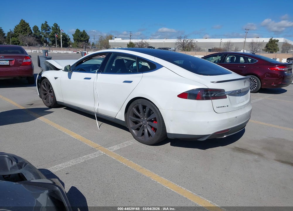 2014 TESLA MODEL S P85D VIN: 5YJSA1H28EFP63572