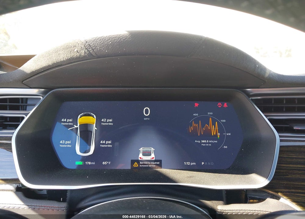 2014 TESLA MODEL S P85D VIN: 5YJSA1H28EFP63572