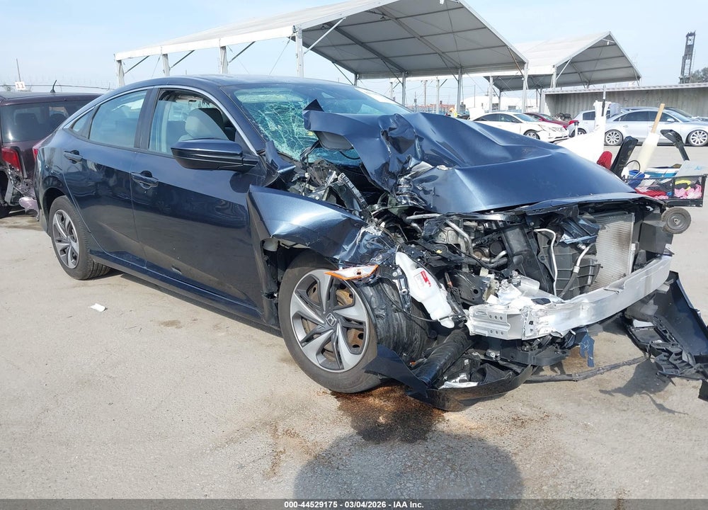 2019 HONDA CIVIC LX VIN: 2HGFC2F60KH504203