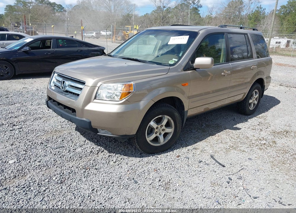 2006 HONDA PILOT EX-L VIN: 2HKYF18586H550890