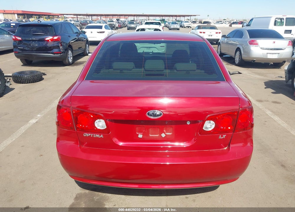 2008 KIA OPTIMA LX VIN: KNAGE123385211671