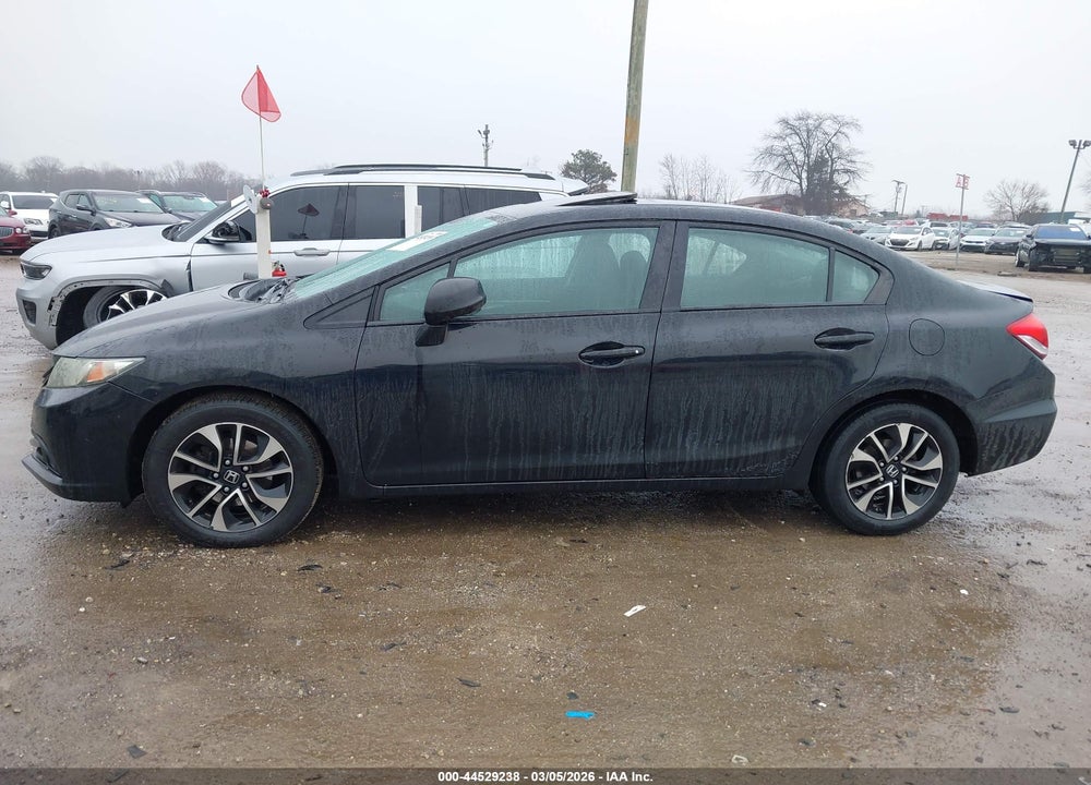 2013 HONDA CIVIC EX VIN: 19XFB2F88DE226295