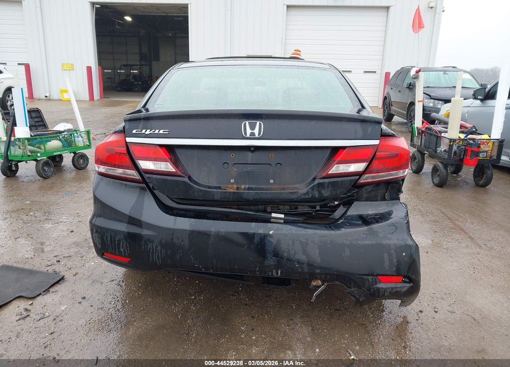 2013 HONDA CIVIC EX VIN: 19XFB2F88DE226295
