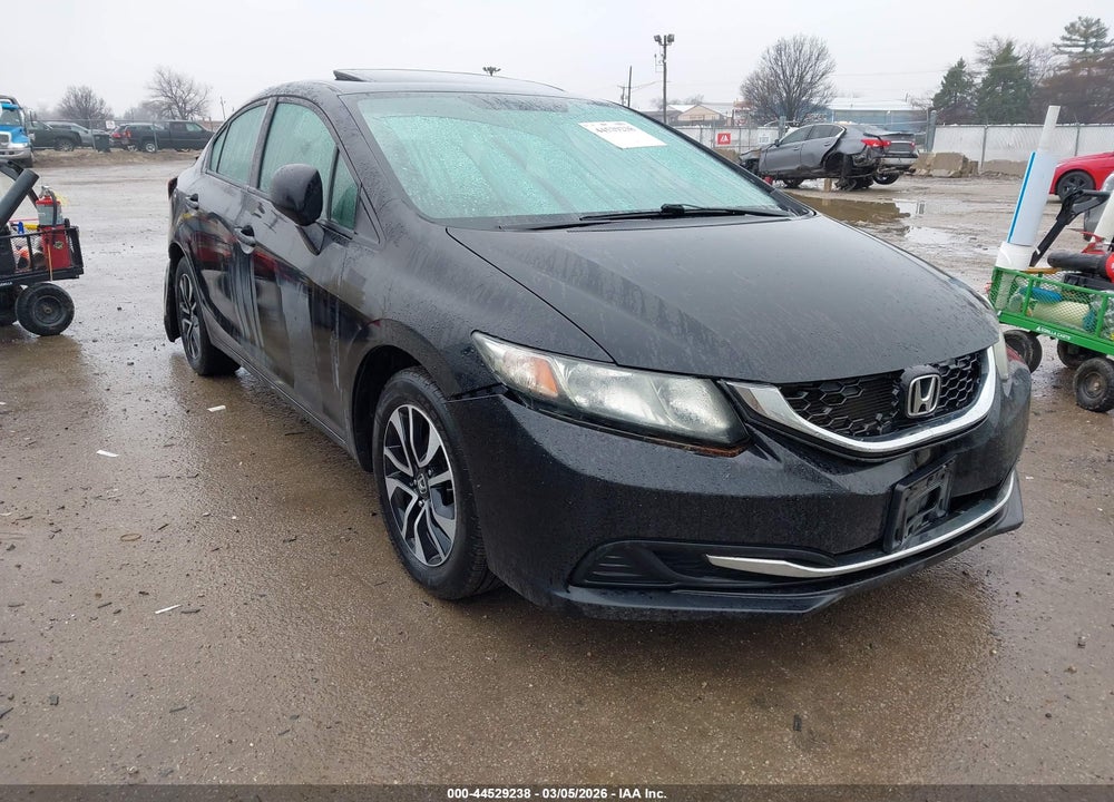2013 HONDA CIVIC EX VIN: 19XFB2F88DE226295