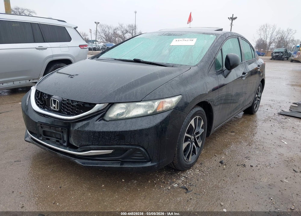 2013 HONDA CIVIC EX VIN: 19XFB2F88DE226295