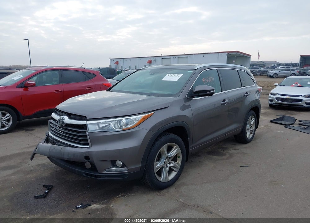 2014 TOYOTA HIGHLANDER LIMITED PLATINUM V6 VIN: 5TDDKRFH5ES048708