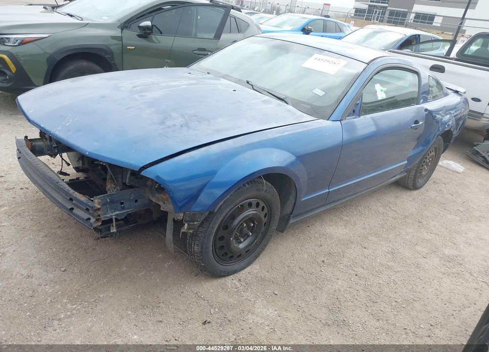 2006 FORD MUSTANG V6 VIN: 1ZVFT80N465236400