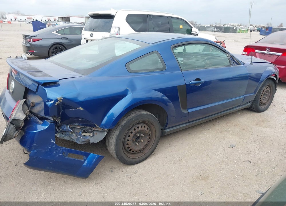 2006 FORD MUSTANG V6 VIN: 1ZVFT80N465236400
