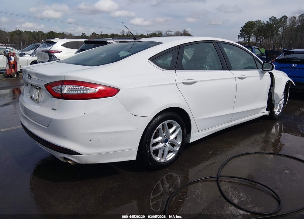 2016 FORD FUSION SE VIN: 3FA6P0H70GR236803