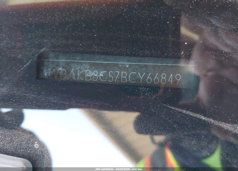 2011 BMW 750LI VIN: WBAKB8C57BCY66849
